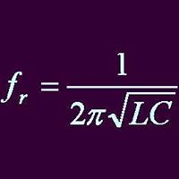 resonant frequency formula